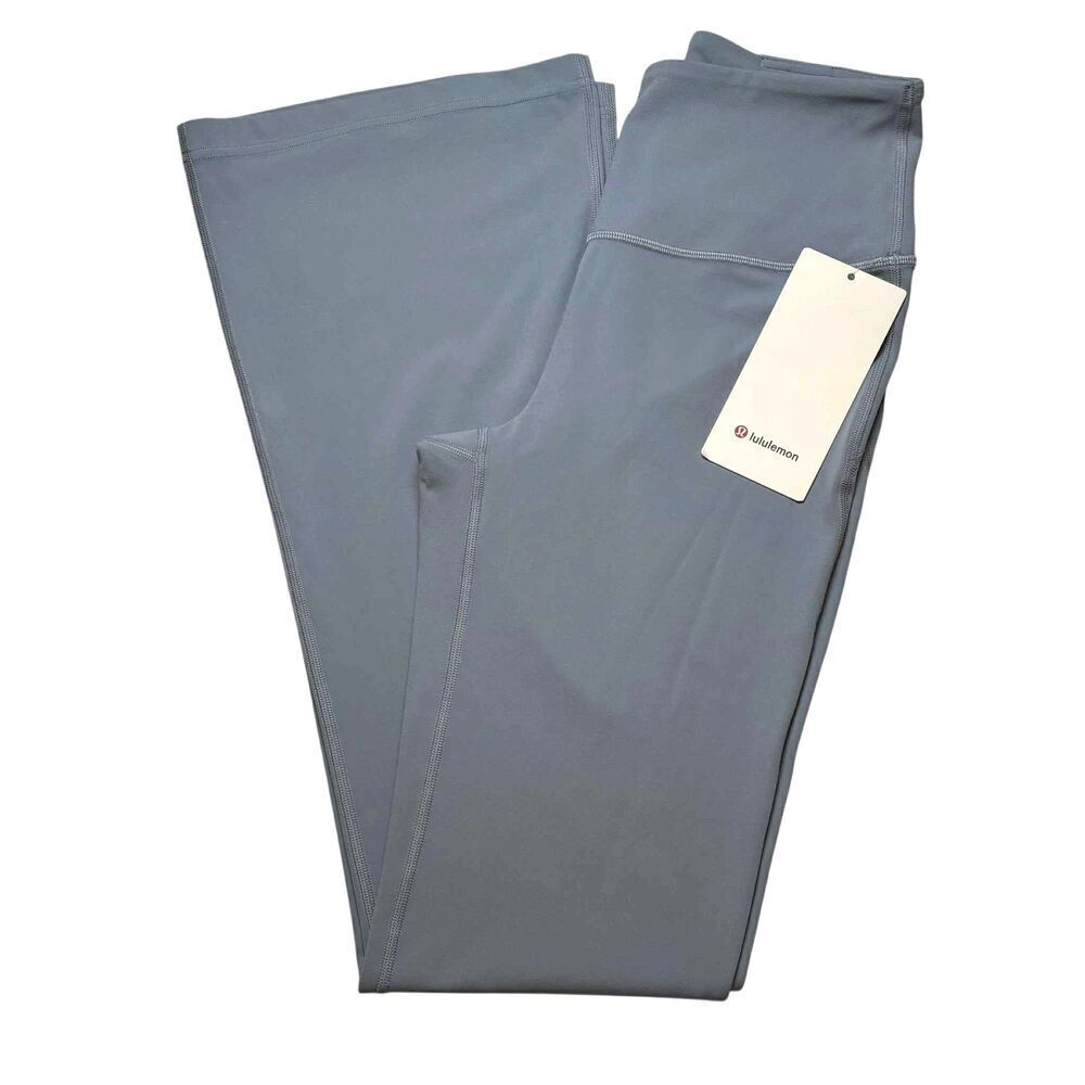 Lululemon Groove Super-High-Rise Flared Pant Nulu *Chambray - Picture 4 of 11